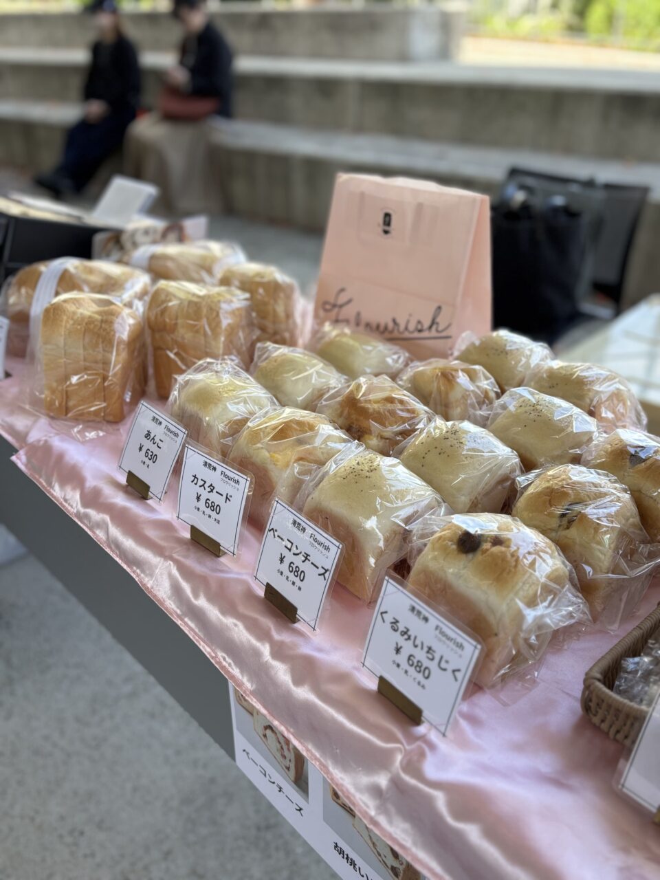 朝市開催のようす
